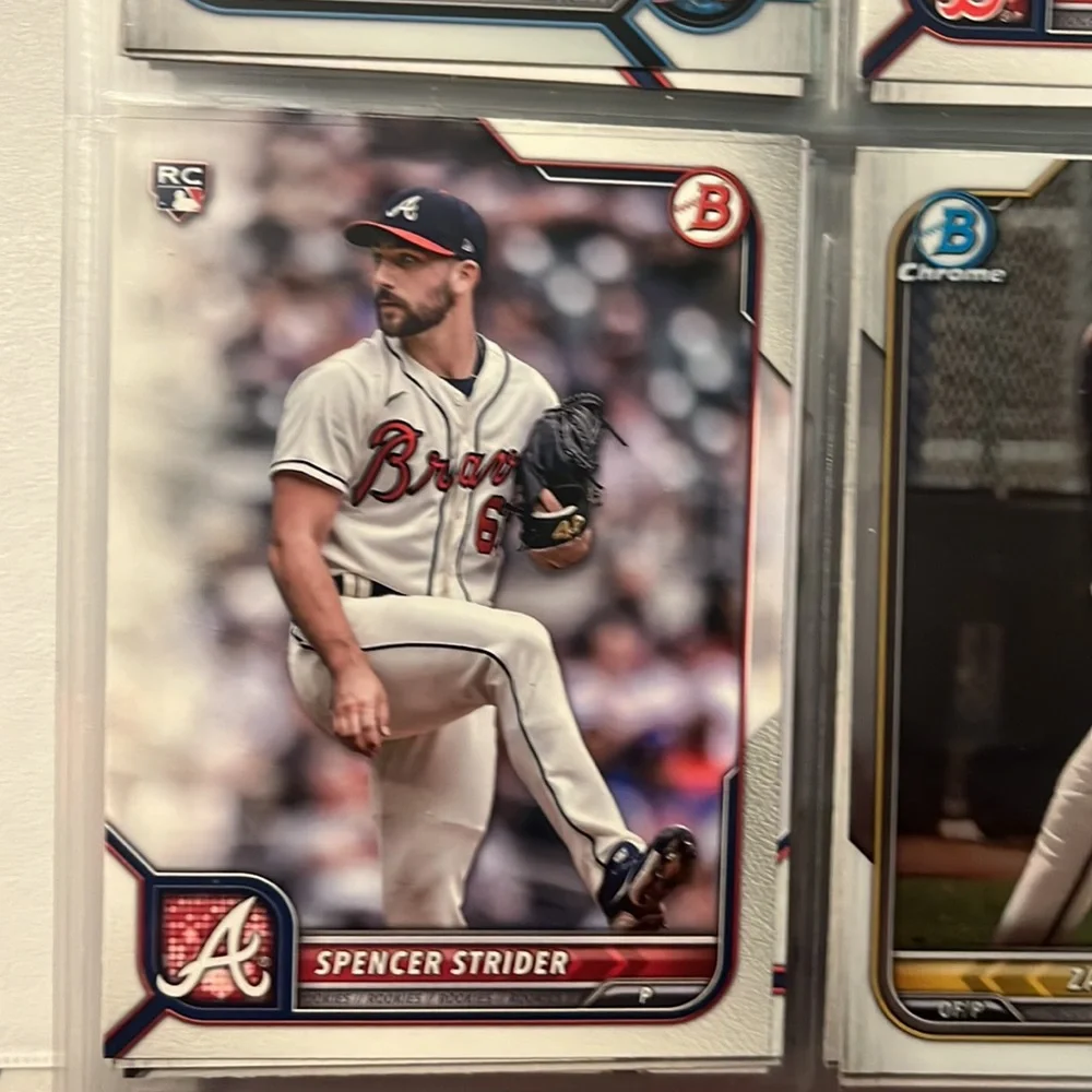 Binder with approx 40 card pages filled front in back at 18 cards per page - Picture 14 of 16